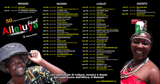 Allelyua Band Tour 2014